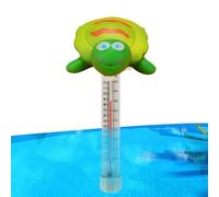 Pool Thermometer Floating - 6x5x21cm Water Temperature Gauge | 1x Eye-Catching Bath Temp Sensor For | Effortless Accurate Hot Tubs & Supplies | For Bathtub Spa Aquarium Lake Shower
