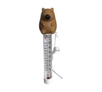 Pool Thermometers - Duals Scale Display, Easy Read Temperature Monitor, Attractive Shatterproof plasticc Housing, High Precision Sensing Unit | String Ropes for Aquarium & Fishing Lake