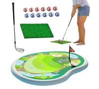 Pool Toys - Floating Golf Training Mat, Floating Swimming Pool Golf Toys with Water-Resistant Design, Pools Game Training Set, Outdoor Water Sports Toy, Children Boys Girls Family Activity for Home