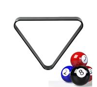 Pool Triangle | Standard American Sport Accessories | billiardPool Rack Table Accessory | For Training Teaching Match Daily Home Game Room Club Hall Bar Player Hobbyist, 30,5x27,5x3cm/12x10,82x1,18