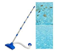 Pool Vacuum Brush Head - Adjustable Manual Pool Bottom Head with Hose | Suction SidePool Vacuum Cleaner for Party Holiday Ground Backyard House Dock Maintenance Filling Safety Swimming