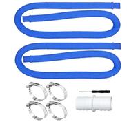 Pool Vacuum Hose, Ground Pool Hoses, 39-Inch Heavy-Duty Flexible Connector for Water Circulation, Manual Vacuuming, Spa Connections, PP Material, 39.37x1.26x1.26 inches 320g