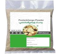 Poolankilangu - Polvo de cúrcuma blanca, Kachur, Kichili Kilangu en polvo para el cuidado de la piel, 300 g (paquete de 3 unidades de 100 g)