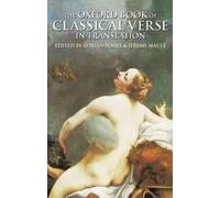 Poole Adrian Poole Jerem The Oxford Book of Classical Verse in Tran (Tapa dura)