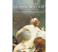 Poole Adrian Poole Jerem The Oxford Book of Classical Verse in Tran (Tapa dura)