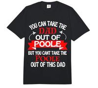 Poole Papá no Puede sacarlo de la Piscina Comfort Colors Adult Heavyweight T-Shirt