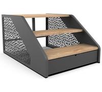 Poolex SP-STEPS-7016B - Escalera para SPA - Madera - Acceso Seguro, Resistente y Estable, fácil instalación, Compatible con la mayoría de spas, Comodidad óptima para el Uso Diario