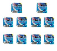 PoolGel CTX39 Floculante Gel Monodosis PoolGel CXpro (Pack 10 Unidades) - Limpiador y clarificador de Agua para Piscinas, Transparencia Total del Agua