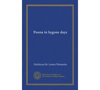 Poona in bygone days
