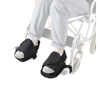 POONGURY Correas de pie antideslizantes fijas, soportes para zapatos para sillas de ruedas, zapatos antideslizantes para sillas de ruedas