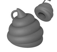 Poop Design: Embrace the wackiness with our poop toothpaste topper. Desig