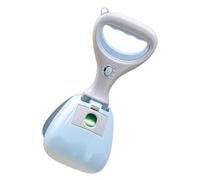 Pooper Pooper Scooper - Pala de basura para perros | Recoge la pala de almacenamiento para gatos empotrada peligrosa con mango ergonómico para parque trasero