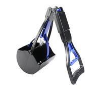 Pooper Scooper para perros-Scooper para caca de perro de 23 pulgadas con mango fácil, herramienta de recogida de residuos portátil para patio, césped y , duradero y ligero, fácil montaje