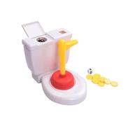 Pooping Toilet Spoof Poop Shoots Toys Funny Poop Toilet Plunger Toy Children Game Flushing Toilet T