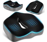 POOTACK Cojin Silla Oficina - Memoria Portátil Cojin Silla Oficina Cojin Asiento Coche Conductor, Sillas Gaming