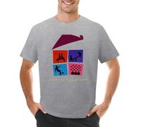 POOYWWFK Billy Bragg Don't Try This at Home T-Shirt Sweat Shirt Mens t Shirts Casual Stylish 2 Grey M