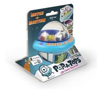 Pop-A-Tops GP012 Juego de viaje espacial familiar de unir marcianos