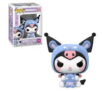 Pop! Animation: Kuromi as Baku Flocked #111 Sanrio Figura de vinilo edición limitada