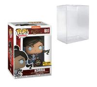 Pop! Animation: Legend of Korra- Korra Chase Pop! Exclusiva figura de vinilo (incluye funda protectora compatible con Pop Box)