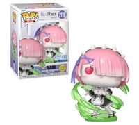 Re:Zero POP Plus Vinyl Figure Ram (Wind Magic) (Glow) Exclusive 9 Cm Funko