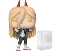 POP Anime: Chainsaw Man - Figura de vinilo Power Funko (incluye funda protectora de caja compatible), multicolor, 3.75 pulgadas