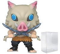 POP Anime - Figura de vinilo Funko de Inosuke Hashibira (incluye funda protectora de caja compatible), multicolor, 3.75 pulgadas