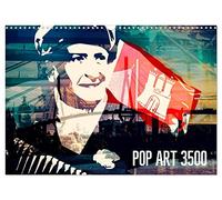 POP ART 3500 (Wandkalender 2026 DIN A3 quer), CALVENDO Monatskalender: Bildcollagen, Foto Design, Grafik Artist, Mischtechnik, Popart, Landscape