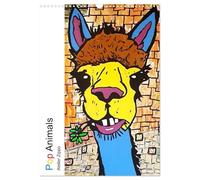 Pop Art Animals - Atelier Zippo (Wandkalender 2026 DIN A3 hoch), CALVENDO Monatskalender: Farbenfrohe Tierporträts im Pop Art Stil