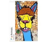Pop Art Animals - Atelier Zippo (Wandkalender 2026 DIN A4 hoch), CALVENDO Monatskalender: Farbenfrohe Tierporträts im Pop Art Stil