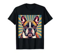 Pop Art Bulldog Francés Colorido Perro Amante Idea de Regalo Camiseta
