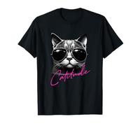 Pop Art - Catitude Cat Camiseta