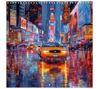 Pop Art New York (Wall Calendar 2026 12" x 24" / 30 x 60 cm (abierto)) CALVENDO 12 Month Wall Calendar
