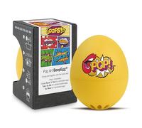 Pop Art PiepEi - Temporizador de huevos cantante para cocinar - Huevos para 3 grados de dureza - Arte moderno - Divertido huevo de cocina - Música Eggtimer - Brainstream