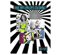 Pop Art Pin Ups Coloring