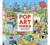 Laurence King Publishing Pop Art Puzzle: Make The Jigsaw and Spot The Artists