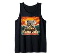 Pop Arte Japonés Monte Fuji Puesta De Sol Fideos Lindo Koala Joey Camiseta sin Mangas