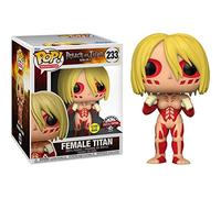 Pop! Attack on Titan - Mujer Titan Glow in The Dark 6" Super Sized