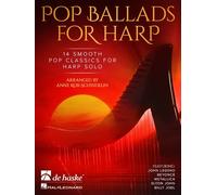 Pop Ballads for Harp | Recueil de Chansons et de Partition Harpe Solo | 14 Classiques Pop Arrangements Harpe | Niveau Intermédiaire | Ballades Pop Rock Harpistes | Harpe Celtique Musique Moderne