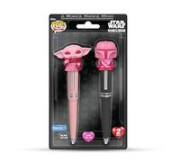 Pop! Bolígrafos: Star Wars The Mandalorian Valentine's Series - Mandalorian and Grogu 2 unidades (exclusivo de Walmart)