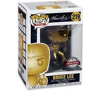 Pop! Bruce Lee - Figura de Vinilo Bruce Lee (Gold) Exclusive