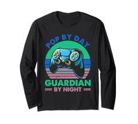 Pop by Day Guardian by Night Retro Gamer Manga Larga