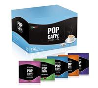 POP CAFFE' - 150 cápsulas kit de degustación mezclas decididas, intensas, cremosas, árabes