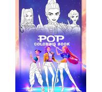 pop Coloring Book: Explore the World of pop -50+ Fantasy Adventures with High-Quality Pages for Kids (Ages 4-8 & 8-12) and Adults.