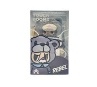 Pop CUPPO - Rebel Bear Einstein | Peluche Sorpresa en Vaso Coleccionable | Personaje con Diseño Inspirado en la Ciencia | Accesorio de Felpa con Detalles Bordados | Figura de Colección Suave