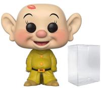 POP Disney: Blancanieves y los siete enanitos - Dopey Limited Edition Chase Funko figura de vinilo (incluye funda protectora de caja compatible)