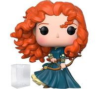POP Disney Princess: Brave - Merida Funko Pop! Figura de vinilo (incluye funda protectora compatible con caja de pop), multicolor, 3.75 pulgadas
