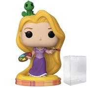 POP Disney: Ultimate Princess - Figura de vinilo Funko de Rapunzel y Pascal (incluye funda protectora de caja compatible), multicolor, 3.75 pulgadas
