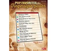 Pop favorites for fingerstyle guitar guitare: Guitar/Vocal