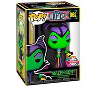 Pop Figura Disney Villains Maleficent Black Light Esclusiva Funko