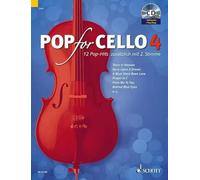 Pop for Cello: 12 Pop-Hits zusätzlich mit 2. Stimme. Vol. 4. 1-2 cellos.